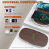 Fast Wireless Charger, Dual 20W Max Wireless Charging Pad Compatible with Apple iPhone 15/14/13/12/Pro Max/Pro/Plus, AirPods pro/2/3, Wireless Pho...