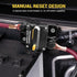50Amp Circuit Breaker for Trolling Motor Marine Boat ATV Vehicles Stereo Audio Solar Battery System with Manual Reset Inline Fuse with 1/4" M6 Scr...
