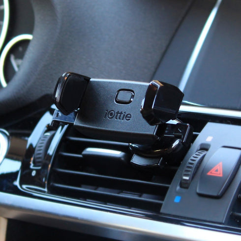 iOttie Easy One Touch Mini Air Vent Car Mount Holder Cradle for iPhone Xs Max R 8 Plus 7 Samsung Galaxy S10 E S9 S8 Plus Edge, Note 9 & Other Smar...