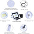 20W IP68 Waterproof Outdoor Ultra-Thin LED Flood Lighting with Plug in Cord for Garden Wall Washer Lamp...