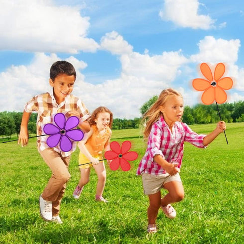 B bangcool Wind Spinners Sunflower Lawn Pinwheels Windmill Party Pinwheel Wind Spinner for Patio Lawn & Garden...