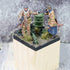 Cayway 128 PCS Static Grass Tuft Model Grass Tufts Terrain Model Kit Resin Static Scenery Model, Fake Moss Grass and Tweezers for Train Landscape ...