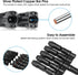Solar Panel Connectors T Branch Connectors Cable Splitter Coupler 1 Male to 5 Female and 1 Female to 5 Male, Solar cable connectors for residentia...