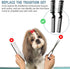 5 Pieces Razor Comb for Dogs Hair Grooming Trimmer Comb for Pet Razor Comb with 25 Extra Blades Manual Dog Hair Trimmer Comb Double Edge Razor for...