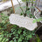 All Chic Metal Garden Sign Hanging Flower Sign Yard Sign Garden Decor Sign Door Hanger Metal Garden Decor Rustic Farmhouse Backyard Outdoor Wall D...