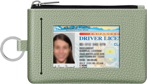 Fintie Zip ID Case Card Holder, Slim Coin Purse Wallet RFID Blocking Change Pouch with Key Chain...