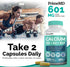 PrimeMD 4-in-1 Calcium Supplements for Women & Men - Calcium 600mg with Vitamin D3 K2 B12 5000 IU Supplement for Heart, Bone & Body Defenses - Glu...