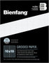 Bienfang Designer Grid Graph Paper Pad, 10x10 Cross Section, 8.5 x 11 Inches, 50 Sheets...