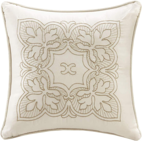 Madison Park Daybed Cover Set Damask Quilted Cover for Daybeds, All Season, Pre-washed Cotton-Filled Coastal Bedding with Scallop Edge, Shams, Bed...