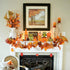 DearHouse 2 Pack Fall Maple Leaf Garland - 5.9Ft/Piece Hanging Vine Artificial Autumn Foliage for Thanksgiving, Home, Wedding, Fireplace, Party, C...