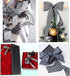Black and White Striped Grosgrain Ribbon 1 Inch Christmas Gift Wrap Ribbon for DIY Hair Accessories Crafts Party Wedding Holiday Decoration 25 Yar...