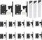 RV Drawer Latches and Catches, 12 Pack RV Cabinet Door Latches and Catches, 10 LBS Pull Force Latch for RV Camper Motor Home Trailor Office Cabine...