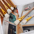 10Pcs/Set Pig Hair Wood Handle Artist Paint Brush Brush Watercolor Painting Art Supplies for Beginners and Professionals...