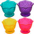 Set of 4 Ice Cream Dishes Waffle Cone Pattern in 4 Assorted Bright Summer Colors Ice Cream Social Ice Cream Party dishes Birthday Ice Cream plate ...
