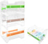 3 Pack Transparent Visible Desktop Multi Washi Masking Tape Dispenser,Tape Cutter,Roll Tape Holder, Office Acrylic Tape Holder Dispenser for Desk ...