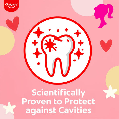 Colgate Kids Barbie Red Toothpaste - 80 g...
