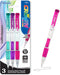 BAZIC Mechanical Pencil 0.5mm Crown, Soft Grip Latex Free Eraser, Smooth Writing Pencils Lead for Drafting Drawing Sketching (3/Pack), 1-Pack...