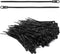 300pcs Zip Ties with Screw Hole, 6 inch 48lbs Electrical Cable Ties Straps, Mount Head Plastic Ties Multipurpose Heavy Duty Nylon Zip Tie for Indo...