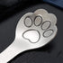 Maydahui 6PCS Cat Paw Spoon Hollow Out Coffee Spoons 5.8 inch 18/10?304 ?Stainless Steel Teaspoon for Dessert Ice-cream Stirring Home Kitchen Rest...