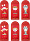 Chinese New Year Red Envelopes,12Pcs Chinese Red Envelopes?Year Of Rabbit Red Envelopes,Lucky Money Envelope,Chinese Red Packets Red Pocket Hong B...