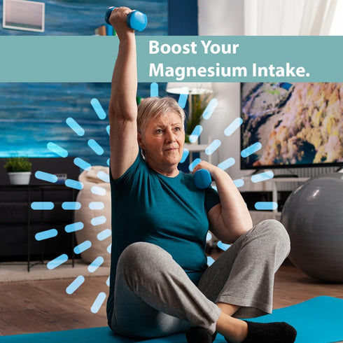 Gericare Magnesium Oxide 400mg Nutritional Supplement, 120 Count (Pack of 1)...