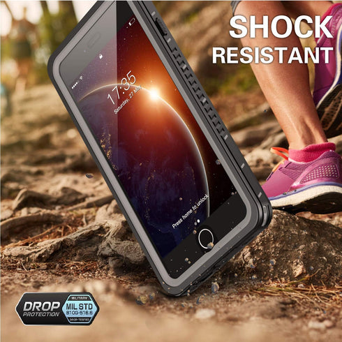 iPhone 6 Plus Waterproof Case iPhone 6s Plus Waterproof Case(5.5inch), Huakay IP68 Certified Shockproof Dirtproof Full Body Protection Waterproof ...