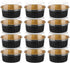 20Pack Alluminum Cupcake Containers, 5oz Dessert Cups with Lids, Mini Cake Pans With Lids for Gift Holiday Party Cake Baking Sales Mini Storage Bo...