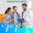 Sureio 72 Pcs Nurse Graduation Gift Include 24 Nurse Keychain Nursing Appreciation Gift with 24 Tassel Organza Bag and 24 Tag Thank You Gifts for ...