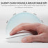 Rapoo 9010M Multi-Device Keyboard and Mouse Combo, 2.4GHz/Bluetooth 5.0/4.0 Wireless Keyboard & Mouse Set for Windows/Mac/Linux/Chrome, Support 4 ...