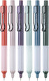 Mr. Pen- Retractable Gel Pens, 6 Pack, Vintage Barrels, Black Gel Pens, Fast Dry, Gel Pens Fine Point 0.5mm, Retractable Pens, Cute Pens, Gel Ink ...
