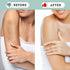 HOOPLE Cow Color Exfoliating Mitt, Exfoliating Gloves Visibly Lift Away Dead Skin, Great for Deap Body Cleaning, Keratosis Pilaris Scrub - Spray T...