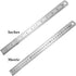 Aluminum Alloy Square Center Scribe Center Finder Line Gauge Carpenter Ruler Woodworking Center Measuring Tool with Detachable Ruler...
