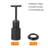 MECCANIXITY E14 Socket Ring Removal Tool T Type with Lamp Shade Socket Rings for Medium Base, Light Replacing Accessories, Black Pack of 10...