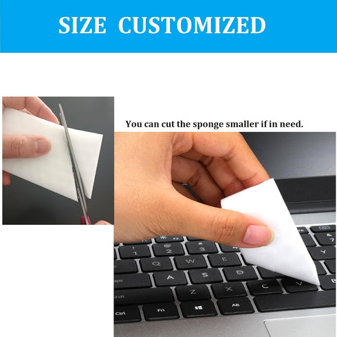 10 Pcs Magic Sponges Eraser|2X Density Extra Thick Magic Sponge Eraser|Melamine Sponges for Cleaning Kitchens,Bathrooms,Walls,Vehicles,Footwear,Fl...