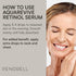 AQUAREVIVE Retinol Serum - Hydrating Retinol for All Skin Types - Enhanced with Hyaluronic Acid, Vitamin E, B5 and Copper Peptides - 30ml...