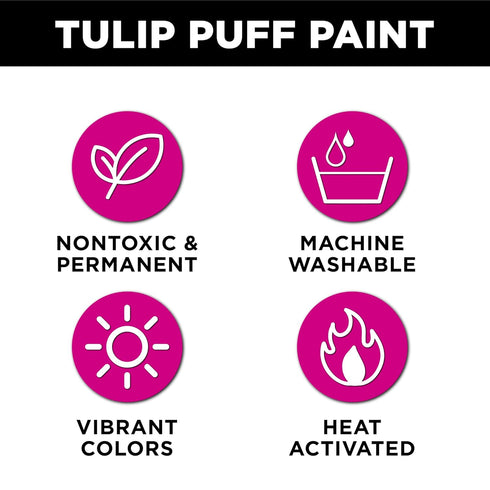 Tulip Puff Fabric Paint 3D, 4 fl oz, Green...