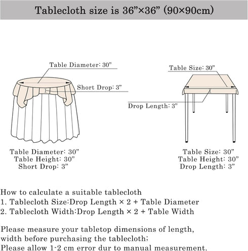ShinyBeauty Sequin Tablecloth 36x36-Inch-Silver Square Glitter Table Cover Silver Table Cloths for Parties-190626J...