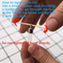 10 pieces Name on rice glass vial pendant screw cap bottle, wish bottle clear glass bottle charms (Bend tube)...
