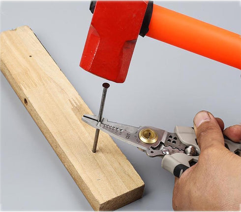 7-Inch Multipurpose Wire Stripper - Professional Tool Gift,4 In 1 Wire Strippers-Stripping Cutting Crimping Splitting,2024 New Wire Strippers And ...
