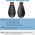 ECCPP 2X Key fob keyless Entry Remote 05026196AD 05026347AD...
