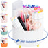 Pen Holder for Desk - Pencil Holder with 5 Compartments, 360°Rotating desk organizer and accessories for Women and Men,Desk Caddy for School,Teach...