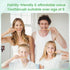 Bamboo Toothbrushes Soft Bristles 10 Pack, Biodegradable BPA Free Soft Bristles Toothbrushes for Adult, Eco-Friendly, Natural Wooden Organic Tooth...