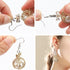 60 PCS/30 Pairs Stainless Steel Earring Hooks - Earring Making Kit with Clear Silicone Earring Backs - Silver Hypoallergenic Ear Wires Fish Hooks,...