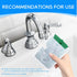 8 Pack Fish Tank Filter, Filter Cartridges Compatible with Tetra Whisper Bio-Bag Filters Medium Replacement Filter Cartridges for Whisper ReptoFil...