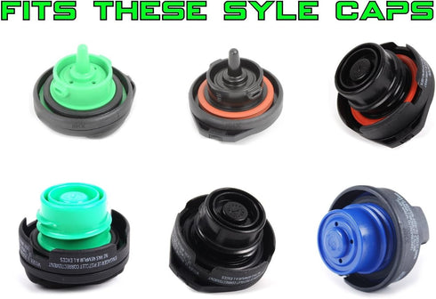 RKX Gas cap replacement seal Fuel for Volkswagen & Audi VW mk4 mk5 mk6 B5 b6 b7 b8 petrol gasket...