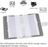 LIZIMANDU Cash Envelopes for Budgeting,Budget Binder with 12Pcs Budget Planner with Cash Envelopes,Money Organizer for Cash,PU Leather A6 Binder f...