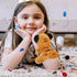 Hug Animal Slap Bracelet for Party Favors Stuffed Animals Huggers Slap Bracelets Plush Toy Childrens Day Gift(Tiger)...