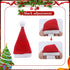 Car Decoration Interior Accessories- Christmas Santa Hat,Cute Christmas Car Decor Gear Shift Knob Cover for Manual/Automatic Shift Knob,Universal ...