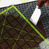UOOU Quilting Ruler (9.5"X9.5"), Square Quilting Rulers Fabric Cutting Ruler Acrylic Quilters Rulers Clear Mark for Easy Precision Cutting and Cra...