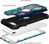 Hocase for iPhone SE 2022/2020 Case, Heavy Duty Shockproof Protection Hard Plastic+Silicone Rubber Hybrid Protective Case for iPhone SE 3rd/2nd Ge...